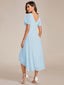 π "Juliette" Flutter Wrap Dress