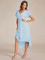 π "Juliette" Flutter Wrap Dress