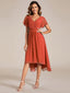 π "Juliette" Flutter Wrap Dress