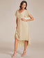 π "Juliette" Flutter Wrap Dress