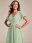 π "Juliette" Flutter Wrap Dress