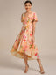 π "Juliette" Flutter Wrap Dress