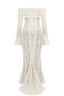 Rosie | Maternity Lace Maxi Dress