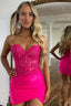 Eliza | Corset Lace Mini Dress
