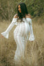 Rosie | Maternity Lace Maxi Dress
