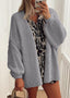 "Nola" Cloud-Knit Cardigan