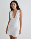 Luscian | Plunge Mini Dress