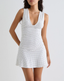 Luscian | Plunge Mini Dress