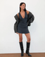 Luscian | Plunge Mini Dress