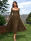 "Tessa" Long Sleeve Midi Dress