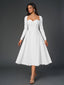 "Tessa" Long Sleeve Midi Dress