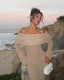 Nayara | Maternity Elegant Off Shoulder Maxi Dress
