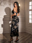 "Remi" Off-Shoulder Floral Gown