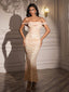 "Remi" Off-Shoulder Floral Gown