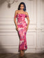 "Remi" Off-Shoulder Floral Gown