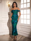 "Remi" Off-Shoulder Floral Gown