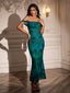 "Remi" Off-Shoulder Floral Gown