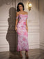 "Remi" Off-Shoulder Floral Gown