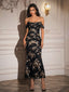 "Remi" Off-Shoulder Floral Gown