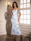 "Remi" Off-Shoulder Floral Gown
