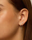 "Nova" CZ Chain Cuff Earrings