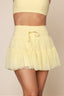Chloe | Pirouette Skort with Pockets in French Buttercream