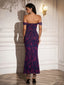 "Remi" Off-Shoulder Floral Gown