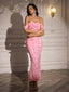 "Remi" Off-Shoulder Floral Gown