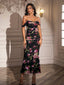 "Remi" Off-Shoulder Floral Gown