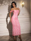 "Remi" Off-Shoulder Floral Gown