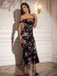 "Remi" Off-Shoulder Floral Gown