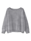 "Mae" Soft Drape Knit Pullover