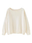 "Mae" Soft Drape Knit Pullover