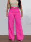 "Roxy" Belted Wide-Leg Trousers