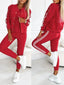 Rhea | Varsity Stripe Lounge Set