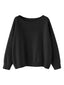 "Mae" Soft Drape Knit Pullover