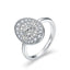 "Celeste" Radiant Moissanite Halo Ring