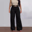 "Roxy" Belted Wide-Leg Trousers