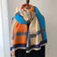 Oversized Printed Cashmere-Feel Scarf