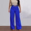 "Roxy" Belted Wide-Leg Trousers