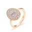 "Celeste" Radiant Moissanite Halo Ring