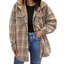 "Billie" Classic Plaid Hooded Shacket