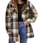 "Billie" Classic Plaid Hooded Shacket