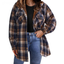 "Billie" Classic Plaid Hooded Shacket