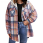 "Billie" Classic Plaid Hooded Shacket