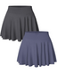 Lyra | 2-Piece Pleated Skort Set with Built-In Shorts