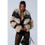 PORTIA CROPPED FAUX FUR JACKET