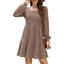 Zovira | Ribbed Knit Long Sleeve Sweater Dress