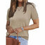 "Ella" Soft Knit Short Sleeve Sweater