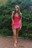 Eliza | Corset Lace Mini Dress